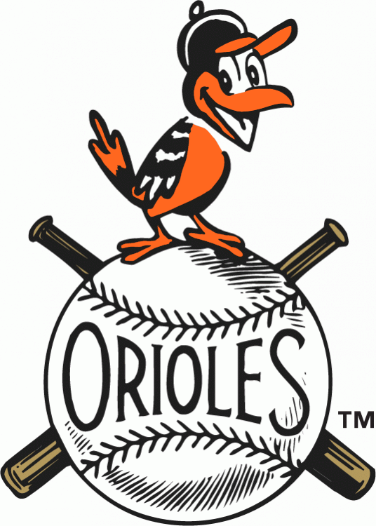 Baltimore Orioles 1954-1965 Primary Logo iron on transfers for clothing